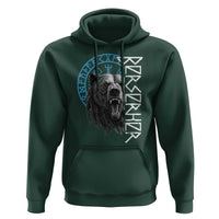 Viking Berserker Bear Warrior Odin Runes Nordic Compass Hoodie - Wonder Print Shop