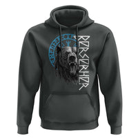 Viking Berserker Bear Warrior Odin Runes Nordic Compass Hoodie - Wonder Print Shop