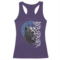 Viking Berserker Bear Warrior Odin Runes Nordic Compass Racerback Tank Top - Wonder Print Shop
