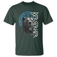 Viking Berserker Bear Warrior Odin Runes Nordic Compass T Shirt - Wonder Print Shop