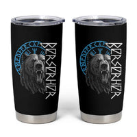 Viking Berserker Bear Warrior Odin Runes Nordic Compass Tumbler Cup - Wonder Print Shop