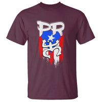 Puerto Rico Flag Hispanic Heritage Month Boricua Taino Coqui Frog T Shirt - Wonder Print Shop
