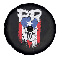 Puerto Rico Flag Hispanic Heritage Month Boricua Coqui Frog Spare Tire Cover - Wonder Print Shop