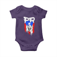 Puerto Rico Flag Hispanic Heritage Month Boricua Coqui Frog Baby Onesie - Wonder Print Shop