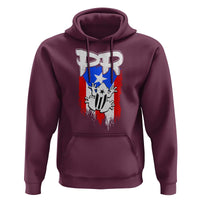Puerto Rico Flag Hispanic Heritage Month Boricua Coqui Frog Hoodie - Wonder Print Shop