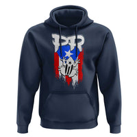 Puerto Rico Flag Hispanic Heritage Month Boricua Coqui Frog Hoodie - Wonder Print Shop