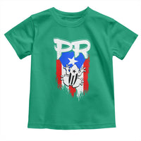 Puerto Rico Flag Hispanic Heritage Month Boricua Coqui Frog Toddler T Shirt - Wonder Print Shop