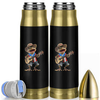 Puerto Rico Coqui Frog Puerto Rican Flag Taino Boricua Guitar Bullet Tumbler - Wonder Print Shop