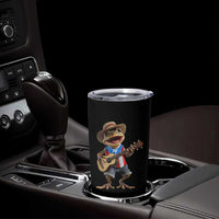 Puerto Rico Coqui Frog Puerto Rican Flag Taino Boricua Guitar Tumbler Cup - Wonder Print Shop