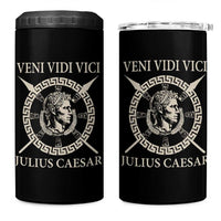 Julius Caesar 4 in 1 Can Cooler Tumbler Veni Vidi Vici Roman History - Wonder Print Shop