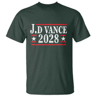 J.D Vance 2028 T Shirt Vintage Striped Star - Wonder Print Shop