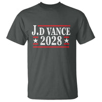 J.D Vance 2028 T Shirt Vintage Striped Star - Wonder Print Shop