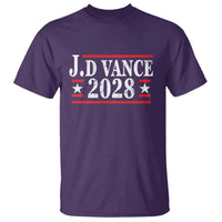 J.D Vance 2028 T Shirt Vintage Striped Star - Wonder Print Shop
