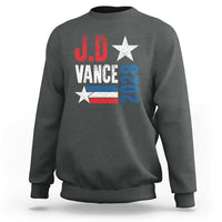 J.D Vance 2028 Sweatshirt Vintage US Presidential Election Star - Wonder Print Shop