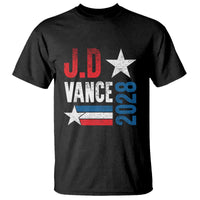 J.D Vance 2028 T Shirt Vintage US Presidential Election Star - Wonder Print Shop
