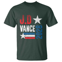 J.D Vance 2028 T Shirt Vintage US Presidential Election Star - Wonder Print Shop