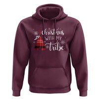 Funny Christmas Native American Hoodie Christmas With My Tribes