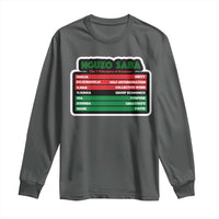 Nguzo Saba The 7 Principles Of Kwanzaa Long Sleeve Shirt
