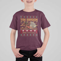 Tax Evasion Lobster Christmas T Shirt For Kid Funny Sarcasm Oddly Specific Meme - Wonder Print Shop