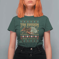 Tax Evasion Lobster Christmas T Shirt For Women Funny Sarcasm Oddly Specific Meme - Wonder Print Shop