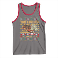 Tax Evasion Lobster Christmas Tank Top Funny Sarcasm Oddly Specific Meme - Wonder Print Shop