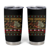 Tax Evasion Lobster Christmas Tumbler Cup Funny Sarcasm Oddly Specific Meme - Wonder Print Shop