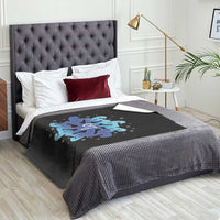 Funny 67 Christmas Snowflake Throw Blanket Six Seven Meme Xmas - Wonder Print Shop