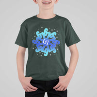 Funny 67 Christmas Snowflake T Shirt For Kid Six Seven Meme Xmas - Wonder Print Shop