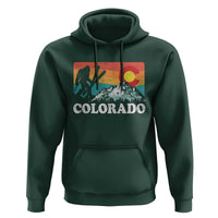 Funny Colorado Skiing Bigfoot Snow Mountain Winter Sport Hoodie - Wonder Print Shop