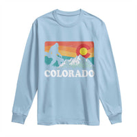 Funny Colorado Snowboarding Bigfoot Mountain Winter Sport Long Sleeve Shirt - Wonder Print Shop
