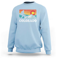 Funny Colorado Snowboarding Bigfoot Mountain Winter Sport Sweatshirt - Wonder Print Shop
