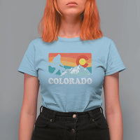 Funny Colorado Snowboarding Bigfoot Mountain Winter Sport T Shirt For Women - Wonder Print Shop