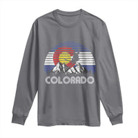 Ski Skiing Colorado Snow Mountain Winter Sport Long Sleeve Shirt - Wonder Print Shop
