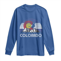 Ski Skiing Colorado Snow Mountain Winter Sport Long Sleeve Shirt - Wonder Print Shop