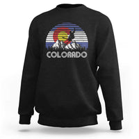 Ski Skiing Colorado Snow Mountain Winter Sport Sweatshirt - Wonder Print Shop