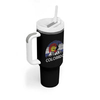 Ski Skiing Colorado Snow Mountain Winter Sport Tumbler With Handle - Wonder Print Shop