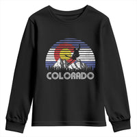 Ski Skiing Colorado Snow Mountain Winter Sport Youth Sweatshirt - Wonder Print Shop