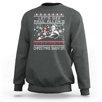 Funny Christmas Psycho Sweatshirt Lets See Paul Allens Christmas Sweater Serrial Killer Movie - Wonder Print Shop