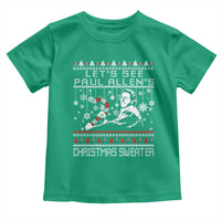 Funny Christmas Psycho Toddler T Shirt Lets See Paul Allens Christmas Sweater Serrial Killer Movie - Wonder Print Shop
