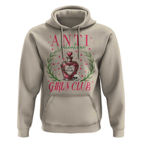 Funny Anti Valentine Girl Club Hoodie Love Potion Skull