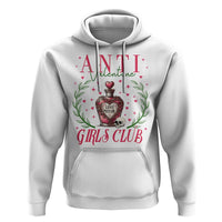 Funny Anti Valentine Girl Club Hoodie Love Potion Skull