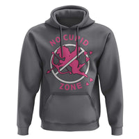 Funny Anti Valentine's Day Hoodie No Cupid Zone