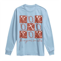 Christian Religious God Valentine's Day Long Sleeve Shirt The Original Love Letters Thorns Cross