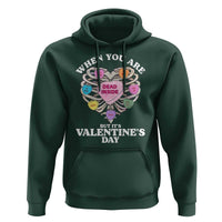 When You Are Dead Inside But It's Valentine's Day Hoodie Skeleton Rib Heart