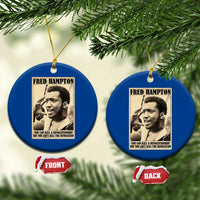 Fred Hampton Quote Ceramic Ornament You Can Kill A Revolutionary But You Cant Kill The Revolution