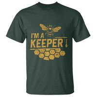 I Am A Keeper T Shirt Honey Bee Apiarist Funny Beekeeping