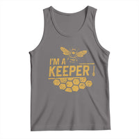 I Am A Keeper Tank Top Honey Bee Apiarist Funny Beekeeping
