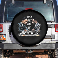 Martin Luther King Malcolm X Spare Tire Cover They Not Like Us Black Leaders - Wonder Print Shop