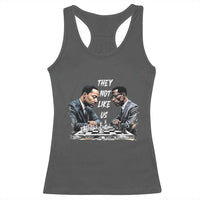 Martin Luther King Malcolm X Racerback Tank Top They Not Like Us Black Leaders - Wonder Print Shop