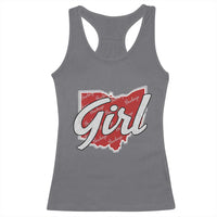 Buckeye Girl Ohio Home State Racerback Tank Top - Wonder Print Shop
